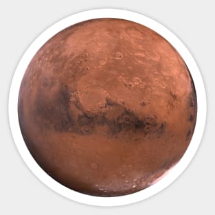 mars Sticker